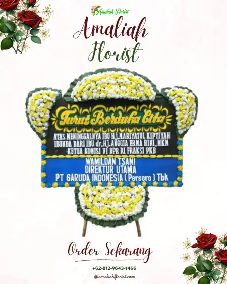 Papan Bunga Duka Pretek